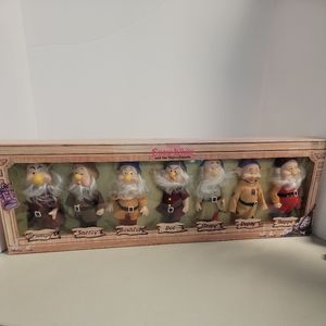 Vintage Bikin Walt Disney Snow White and the Seven Dwarfs Boxed SET.6.5 inch